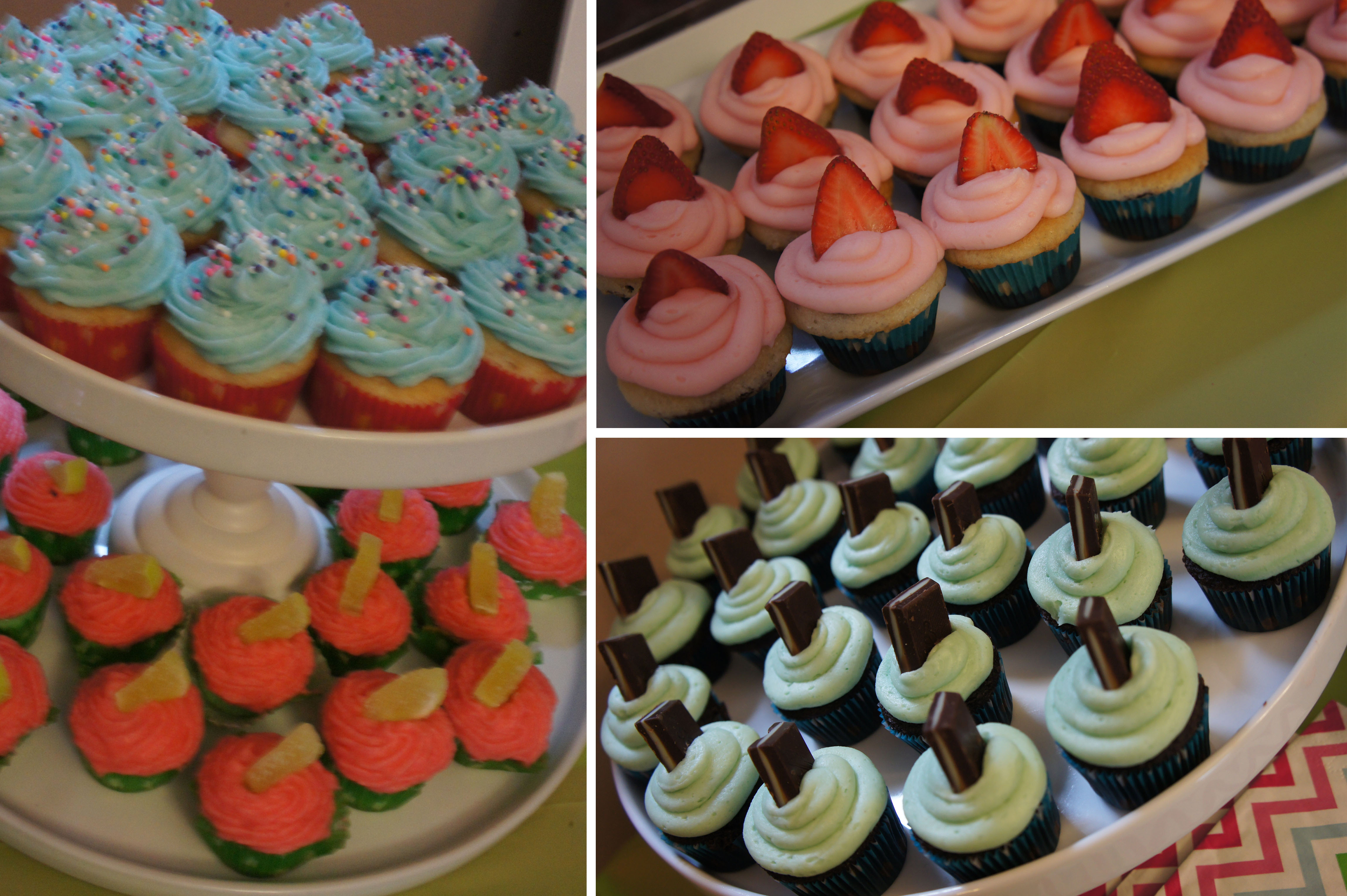 all cupcakes