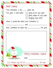 Letter From Santa Template Cyberuse