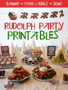 Free Rudolph Party Printables