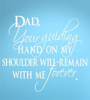 Remembering Dad Quote